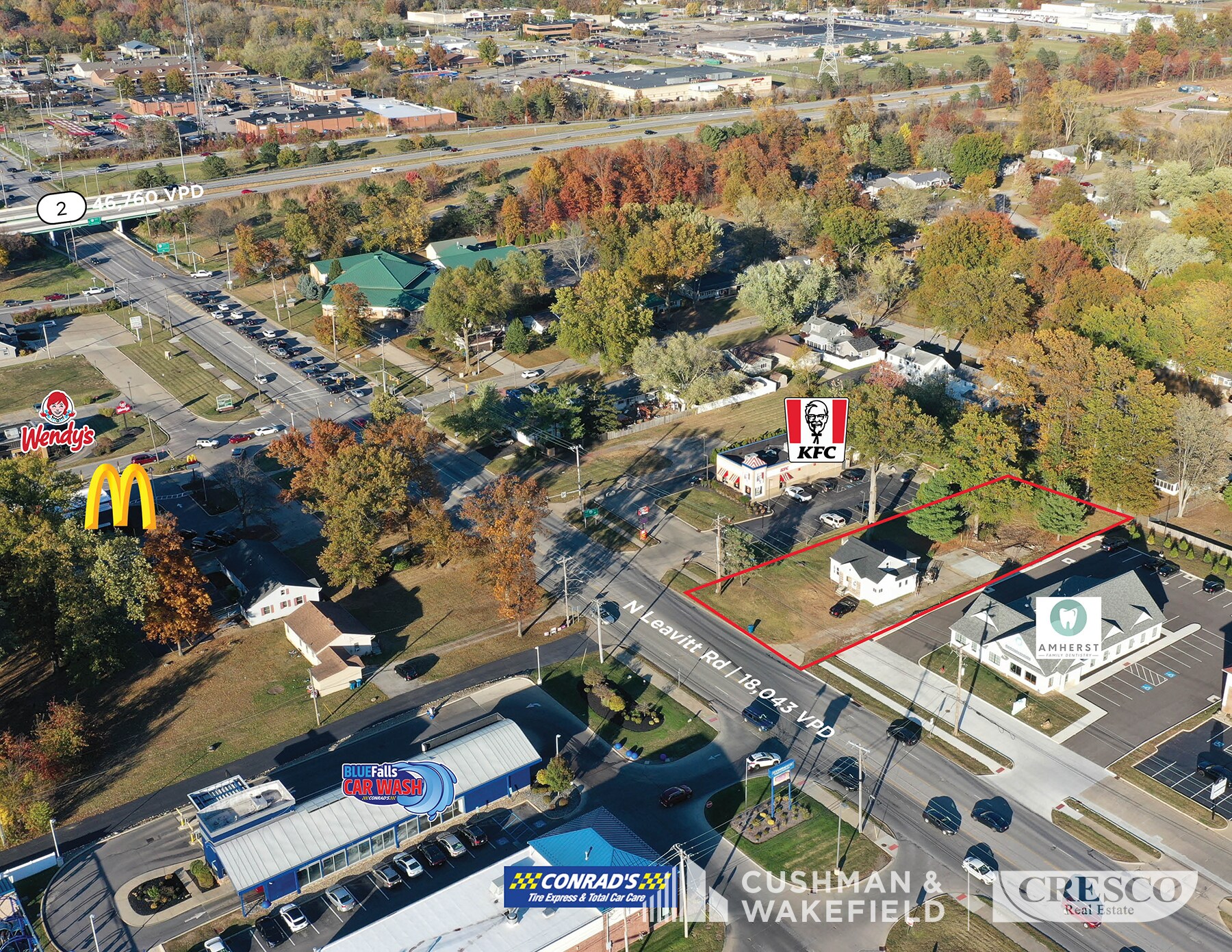 403 N Leavitt Rd, Amherst, OH à vendre Photo de l’immeuble– Image 1 sur 5