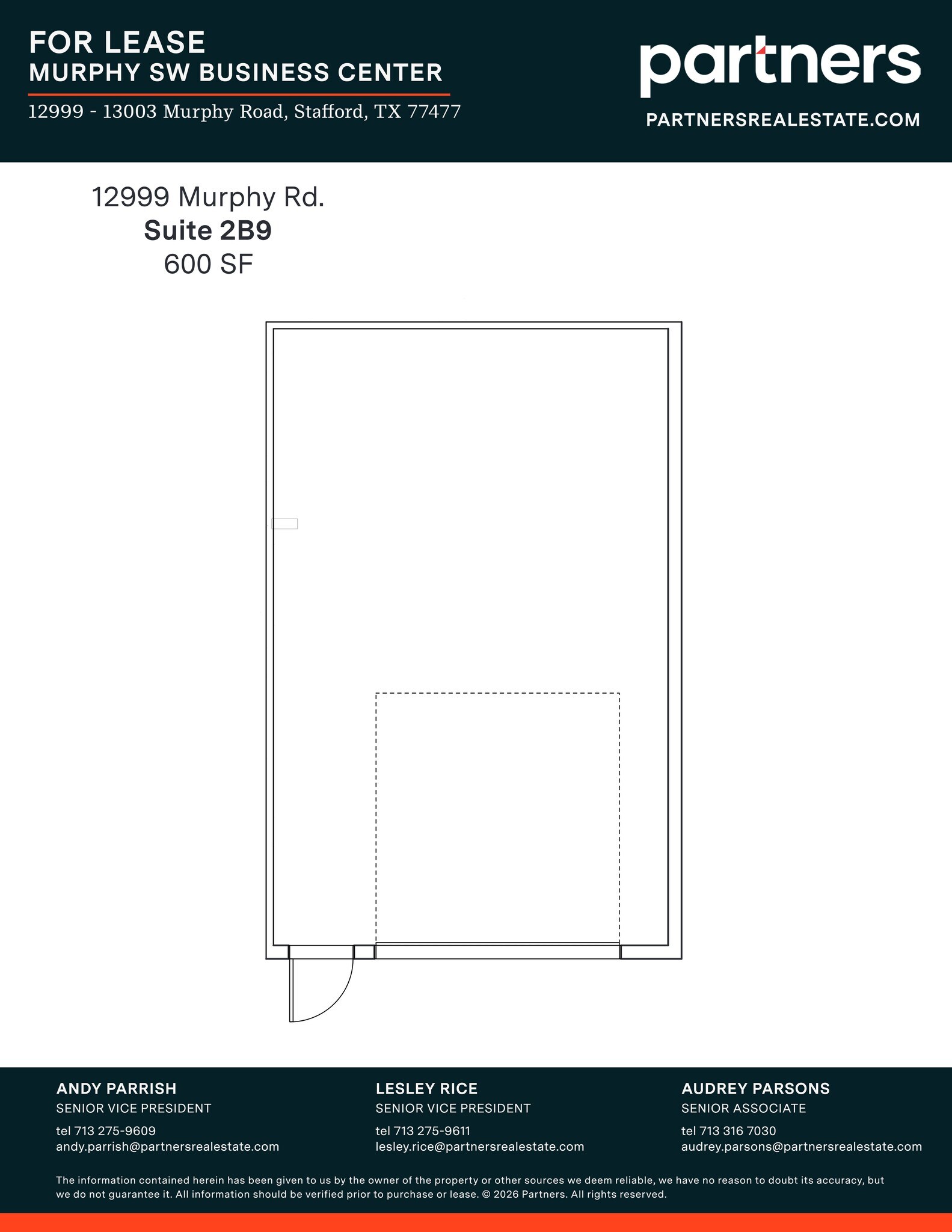 12999-13003 Murphy Rd, Stafford, TX à louer Plan de site– Image 1 sur 1