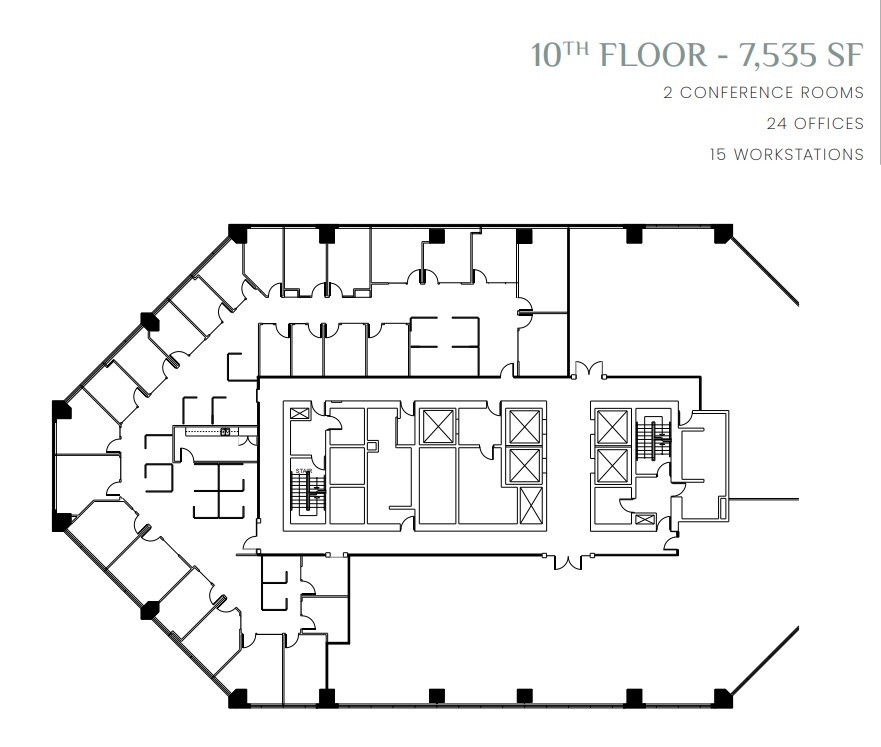 885 W Georgia St, Vancouver, BC à louer Plan d’étage– Image 1 sur 1