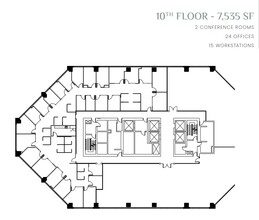885 W Georgia St, Vancouver, BC à louer Plan d’étage– Image 1 sur 1