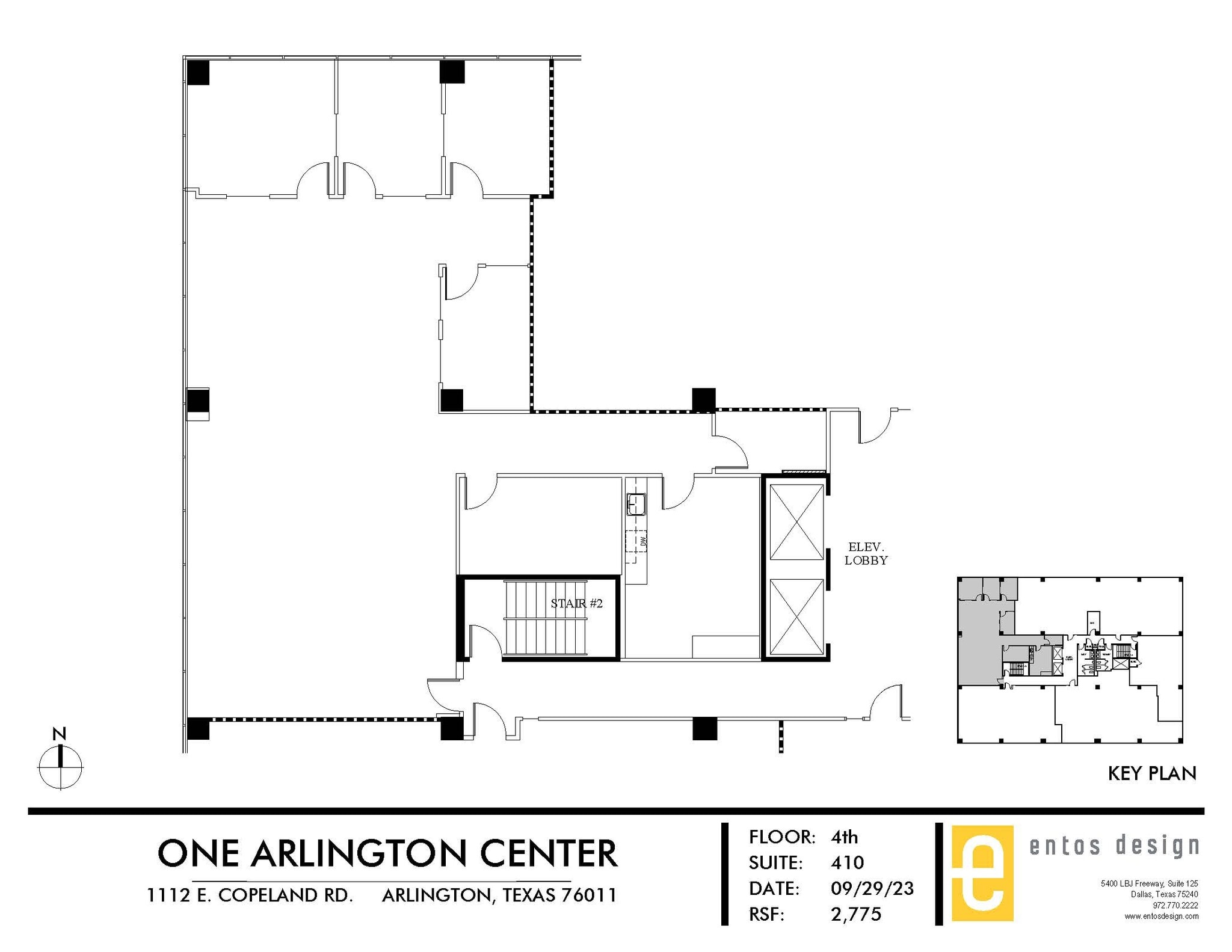 1112 E Copeland Rd, Arlington, TX à vendre Plan d’étage– Image 1 sur 6