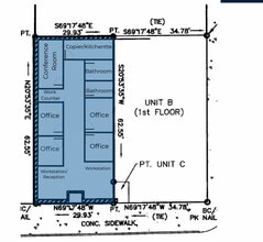217-219 E Washington St, Greenville, SC à louer Plan d’étage– Image 1 sur 1