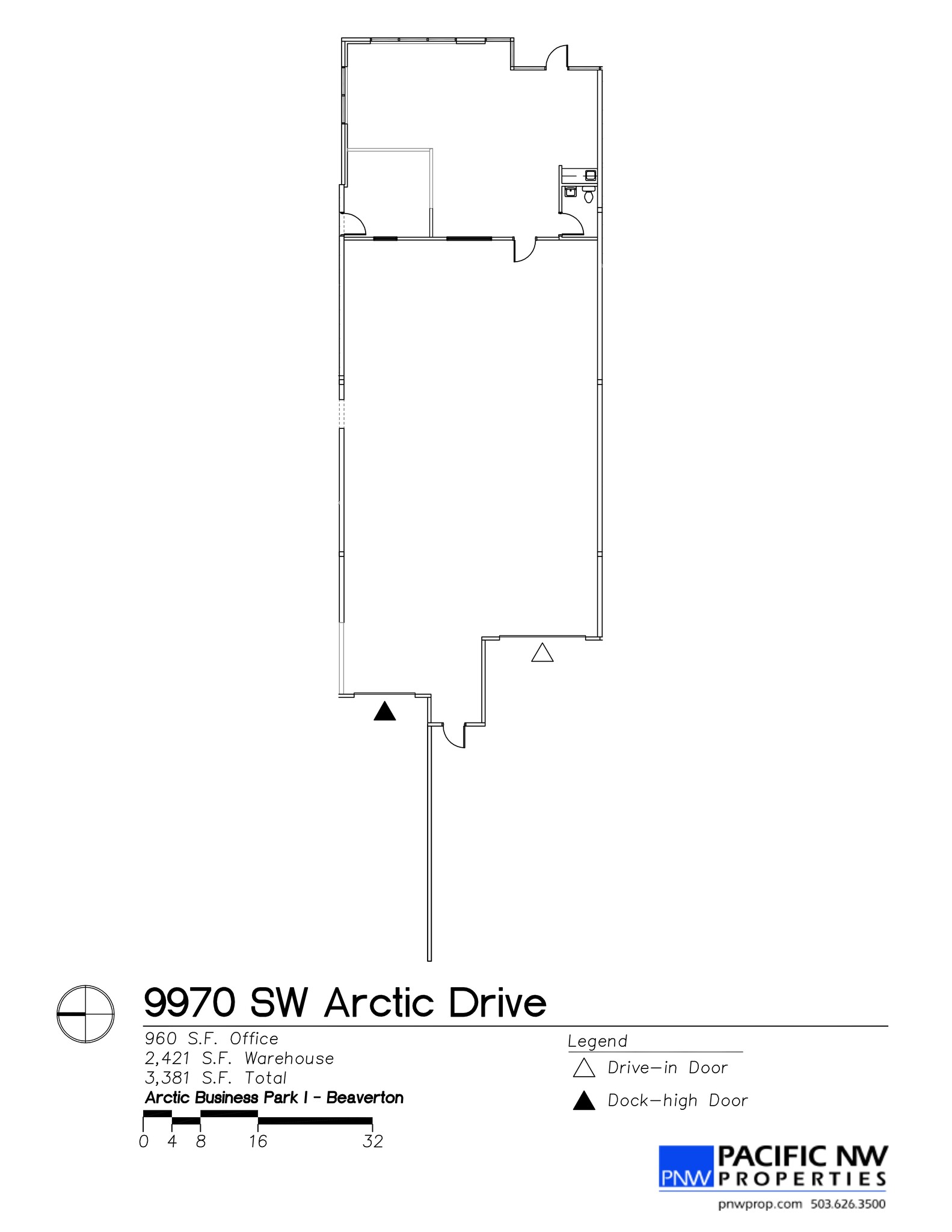 9946-9978 SW Arctic Dr, Beaverton, OR à louer Plan de site– Image 1 sur 1