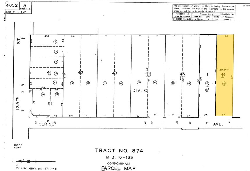 13632 Cerise Ave, Hawthorne, CA à vendre - Plan cadastral – Image 2 sur 25