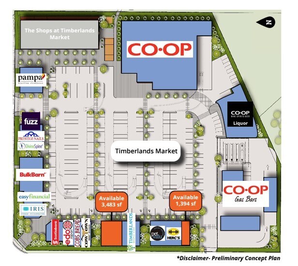 499 Timberlands Dr, Red Deer, AB à louer - Plan de site – Image 2 sur 2