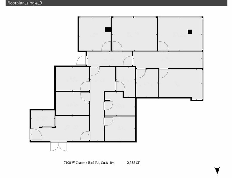 7100 W Camino Real, Boca Raton, FL à louer Plan d’étage– Image 1 sur 31