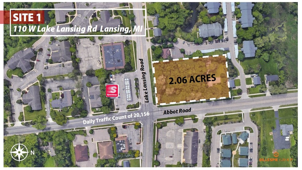110 Lake Lansing Rd, East Lansing, MI à louer - Photo principale – Image 1 sur 4