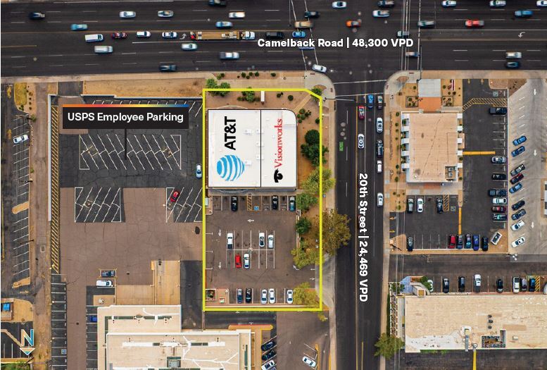 2002 E Camelback Rd, Phoenix, AZ à vendre - Plan de site – Image 3 sur 4