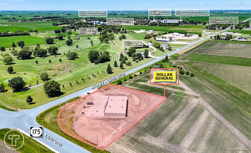 Hwy 175 4th St, Gowrie, IA à vendre - Photo de l’immeuble – Image 3 sur 3