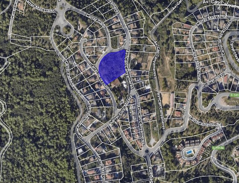 Urbanització De Can Canyameres, 370B, Sentmenat, Barcelona à vendre - Plan cadastral – Image 3 sur 3