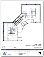 306 Town Centre Blvd N, Markham, ON à louer Plan d’étage– Image 1 sur 1