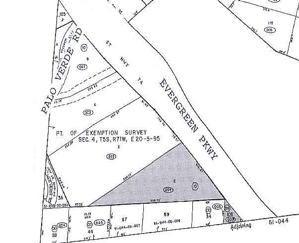 3857-3897 Evergreen Pky, Evergreen, CO à louer - Plan cadastral – Image 3 sur 10