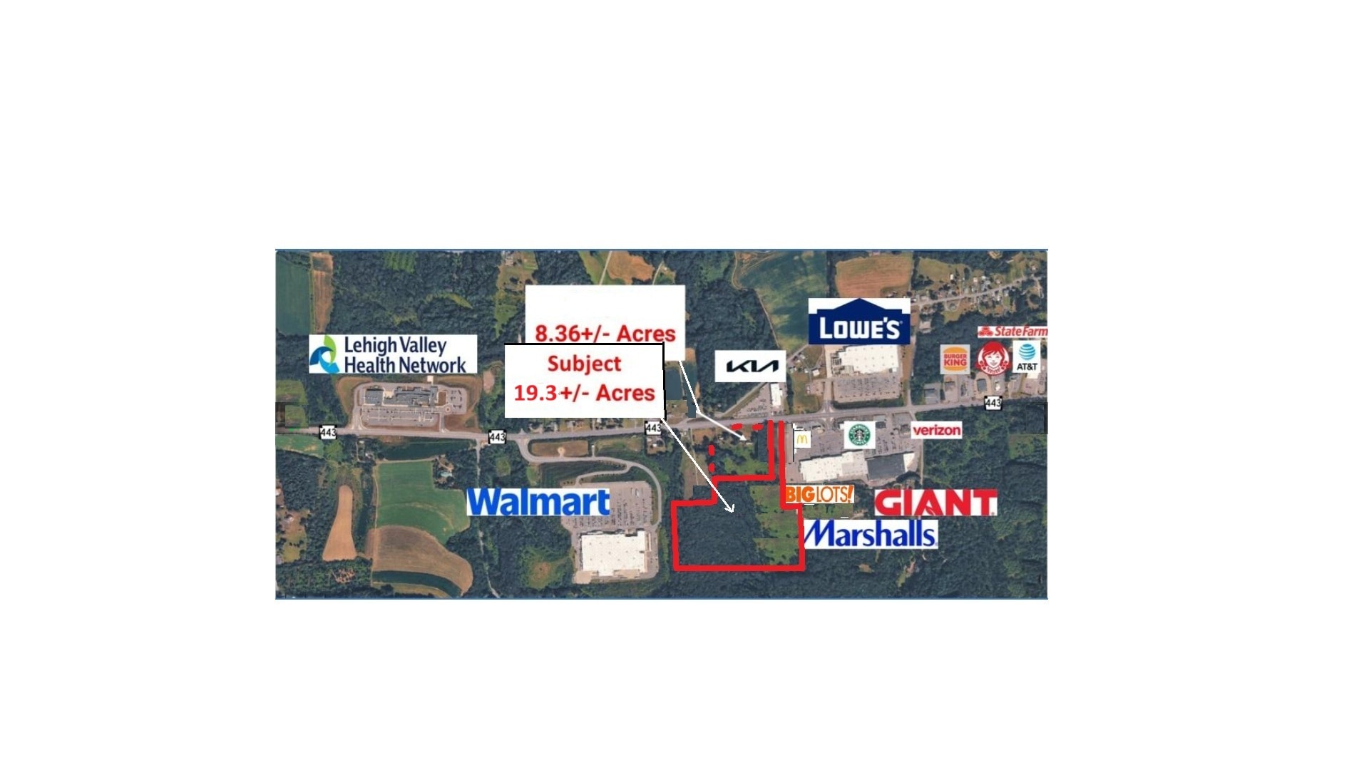 E Blakeslee Blvd, Lehighton, PA à vendre Plan cadastral– Image 1 sur 3
