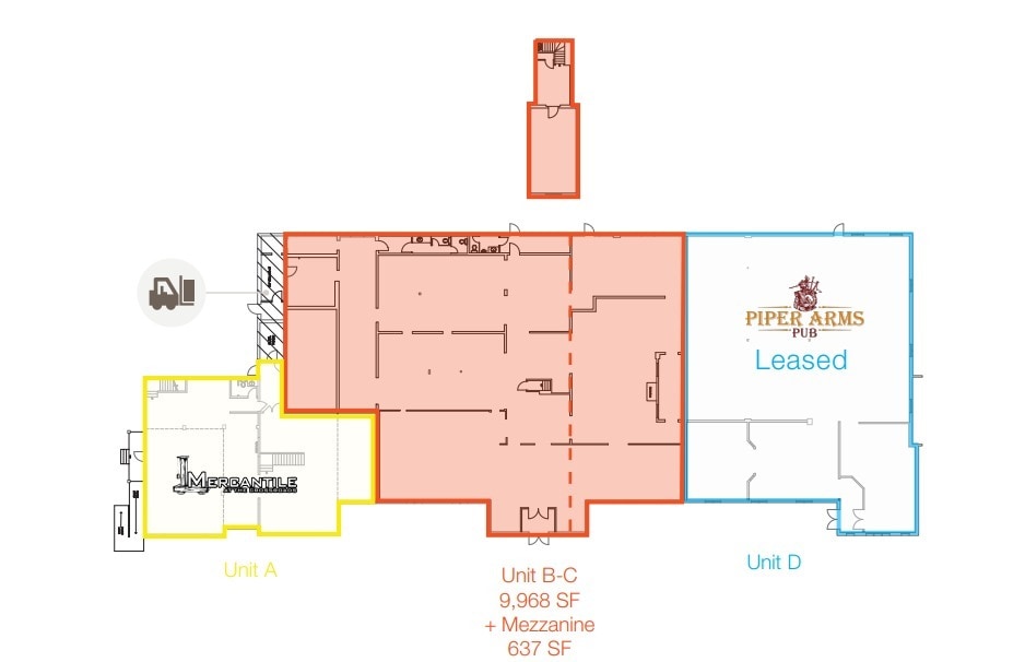 384-386 Arthur St S, Elmira, ON à louer Plan d’étage– Image 1 sur 1