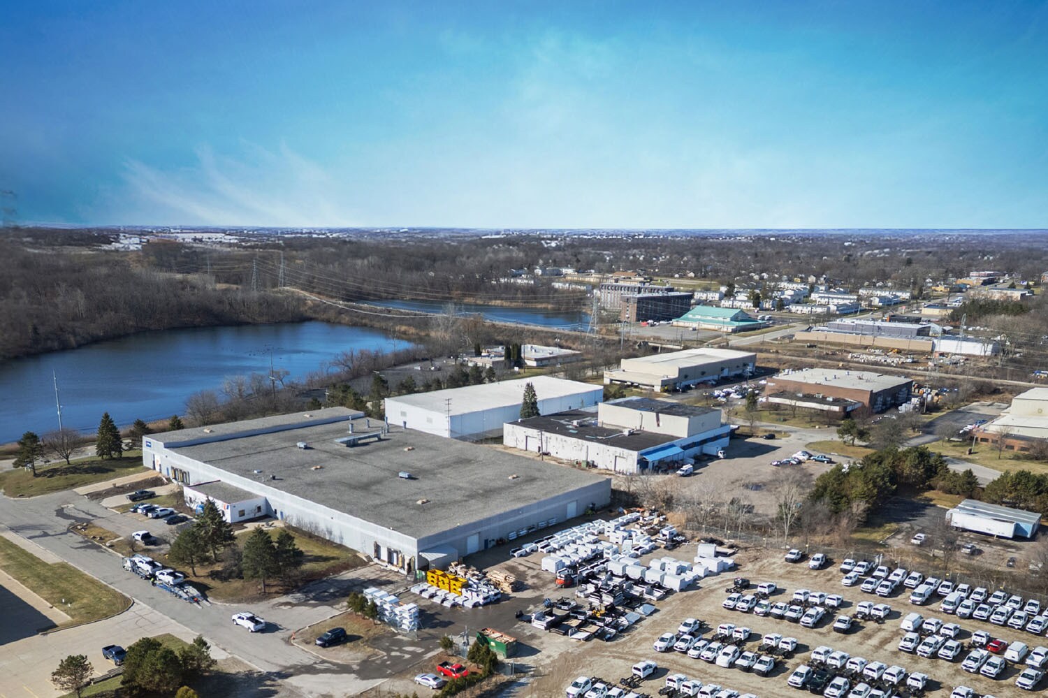 55 E Silverdome Industrial Park, Pontiac, MI à vendre Photo de l’immeuble– Image 1 sur 16