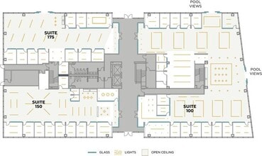 17100 Laguna Canyon Rd, Irvine, CA à louer Plan d’étage– Image 2 sur 10