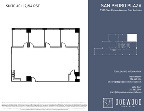 7330 San Pedro Ave, San Antonio, TX à louer Plan d’étage– Image 1 sur 1