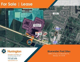 Plus de détails pour NWQ of Hwy 6 & Bluewater St, Manvel, TX - Terrain à vendre