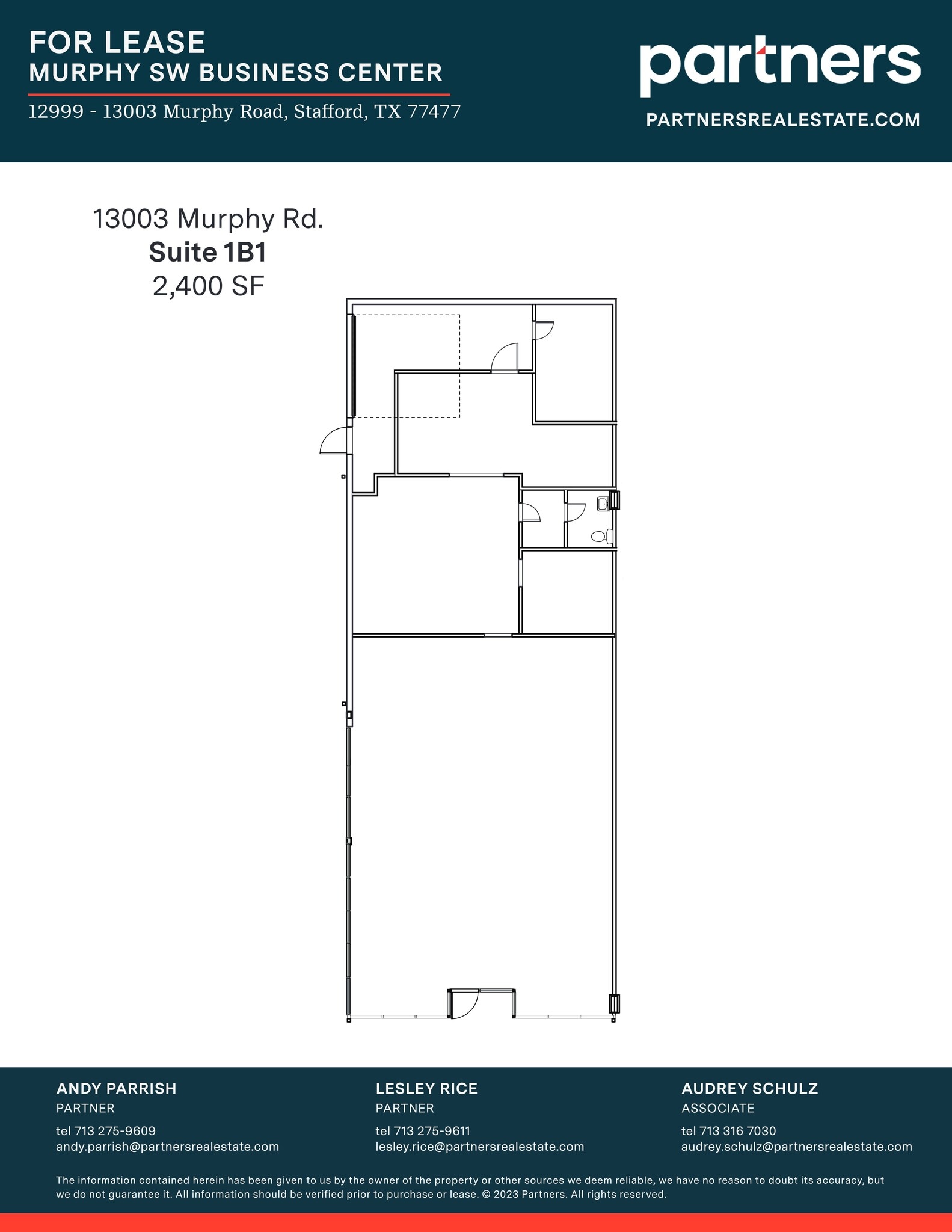 12999-13003 Murphy Rd, Stafford, TX à louer Plan de site– Image 1 sur 1