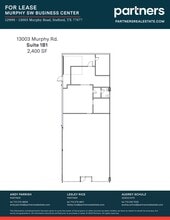 12999-13003 Murphy Rd, Stafford, TX à louer Plan de site– Image 1 sur 1