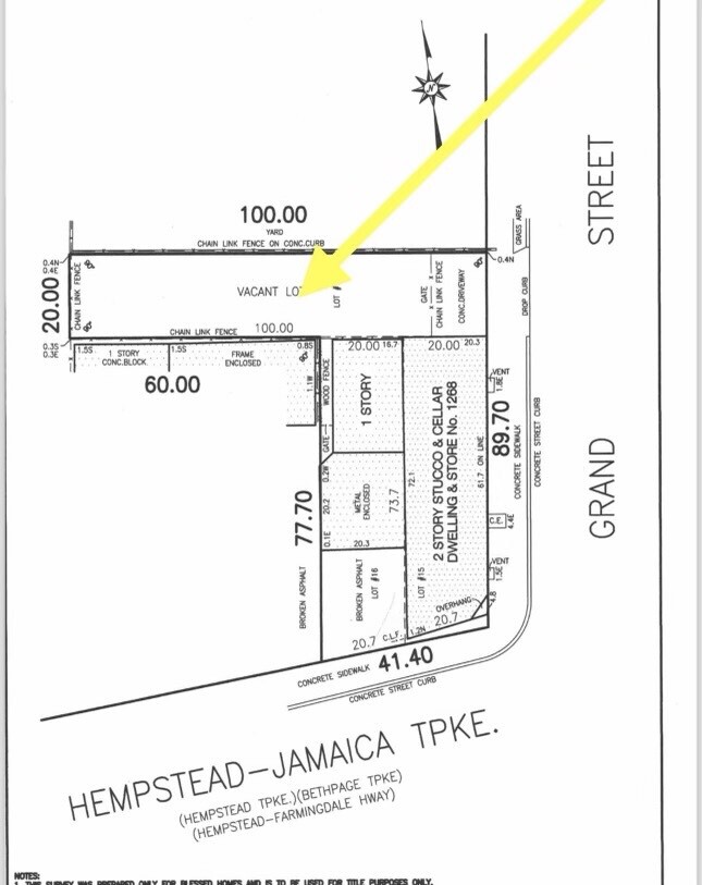 1268 Hempstead Tpke, Elmont, NY à louer Plan d’étage– Image 1 sur 1