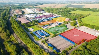 Welby Rd, Melton Mowbray, LEC - VUE AÉRIENNE vue de carte