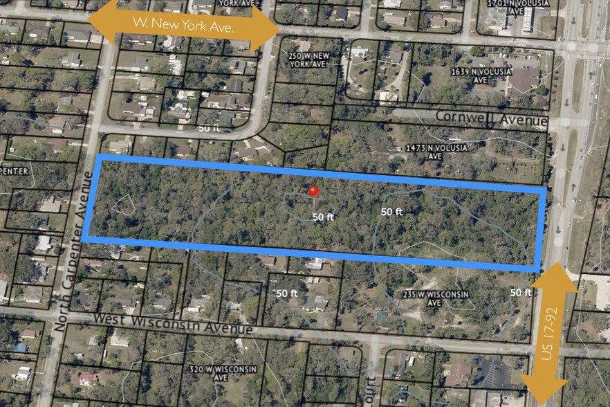1351 N Volusia Ave, Orange City, FL à vendre - Aérien – Image 1 sur 1