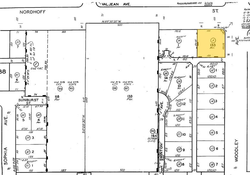 16200-16212 Nordhoff St, North Hills, CA à louer - Plan cadastral – Image 2 sur 2