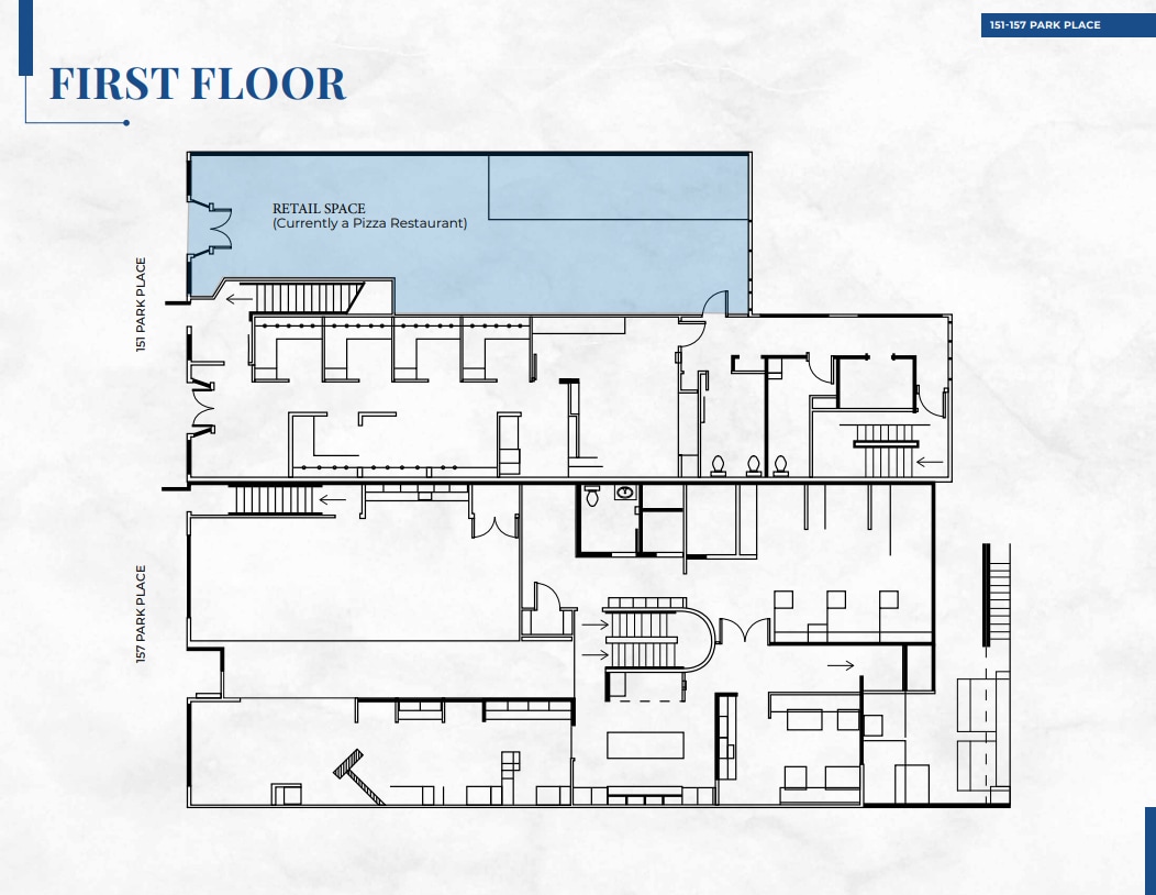 151-157 Park Pl, Richmond, CA à vendre Plan d’étage– Image 1 sur 1
