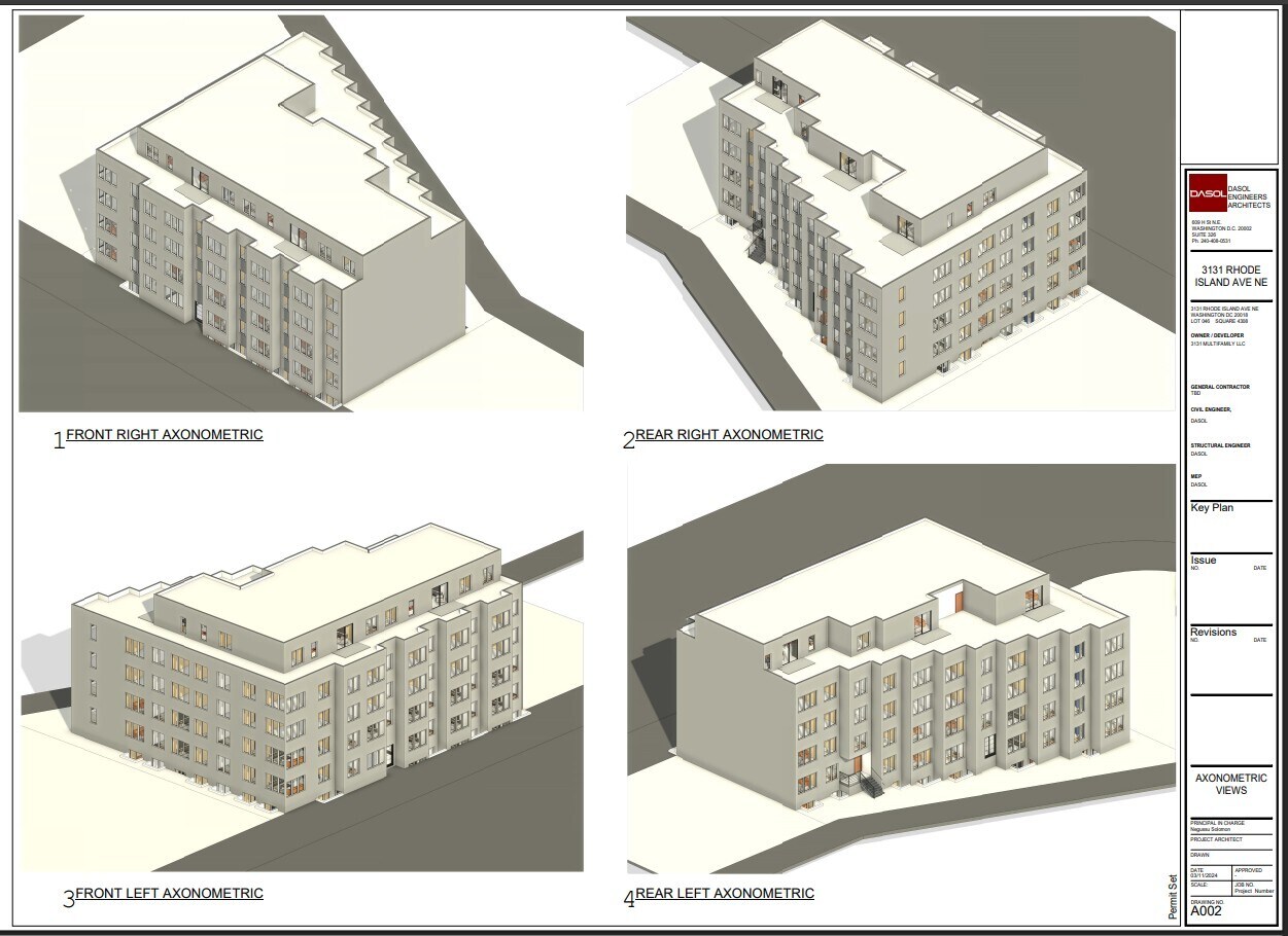 3131 Rhode Island Ave NE, Washington, DC à vendre Plan d’étage– Image 1 sur 10