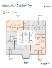 20925 Professional Plz, Ashburn, VA à louer Plan d’étage– Image 1 sur 1
