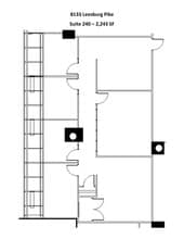 8133 Leesburg Pike, Vienna, VA à louer Plan de site– Image 2 sur 2