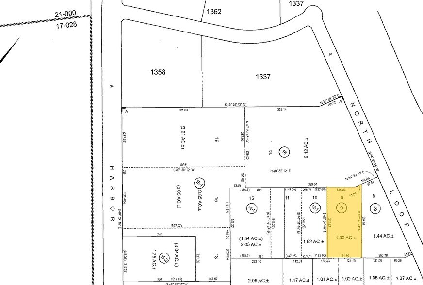 2020 N Loop Rd, Alameda, CA à louer - Plan cadastral – Image 3 sur 10