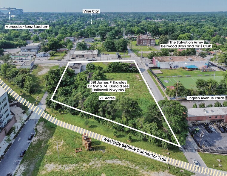 741 Donald Lee Hollowell Pky NW, Atlanta, GA à vendre - Photo de l’immeuble – Image 3 sur 5