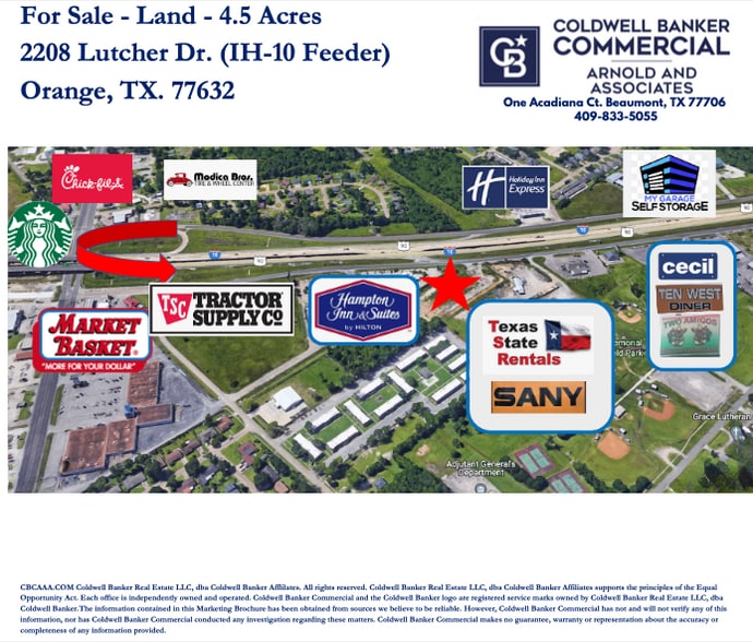 2208 Lutcher Rd, Orange, TX à vendre - Photo de l’immeuble – Image 2 sur 2