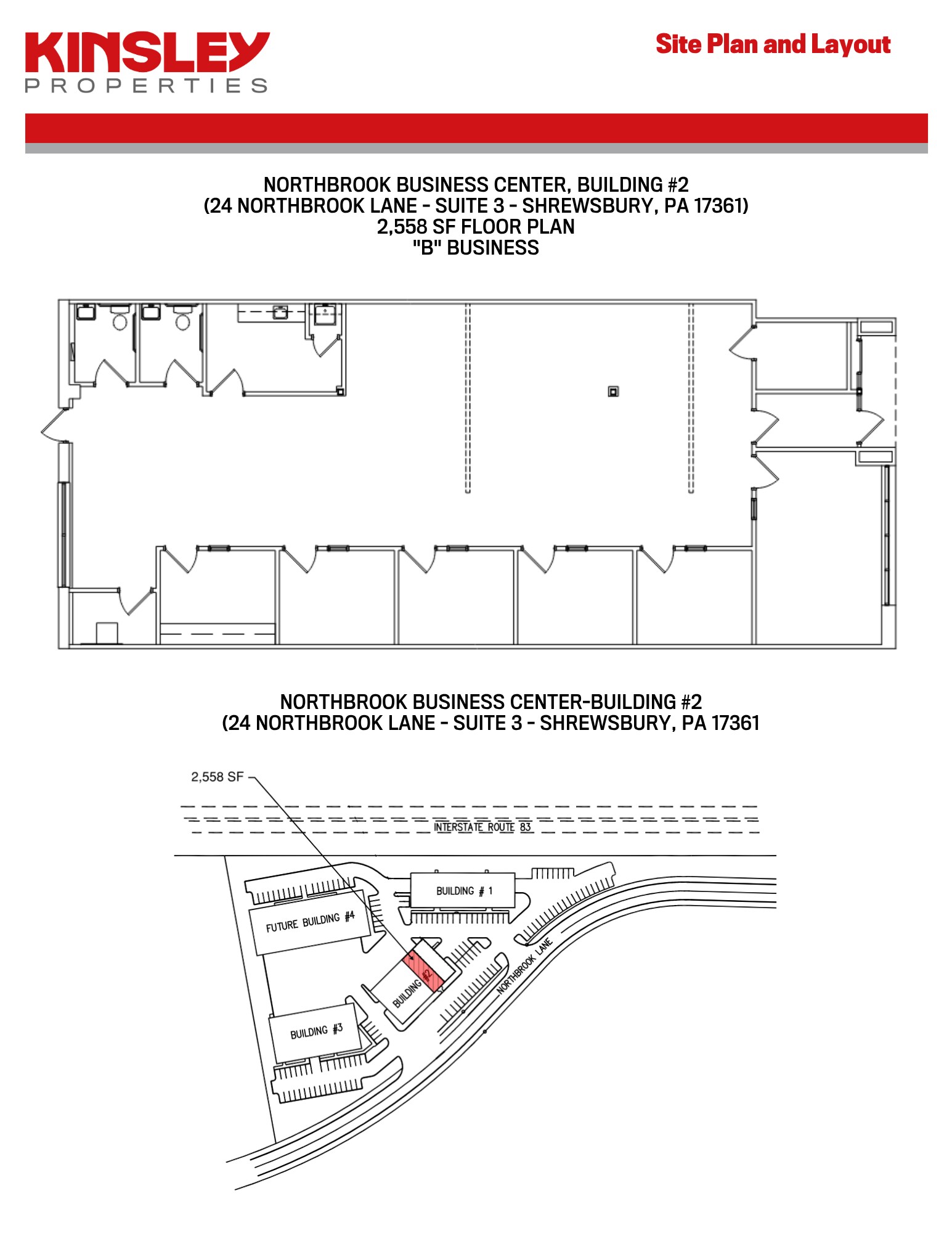 24 Northbrook Ln, Shrewsbury, PA à louer Plan d’étage– Image 1 sur 4