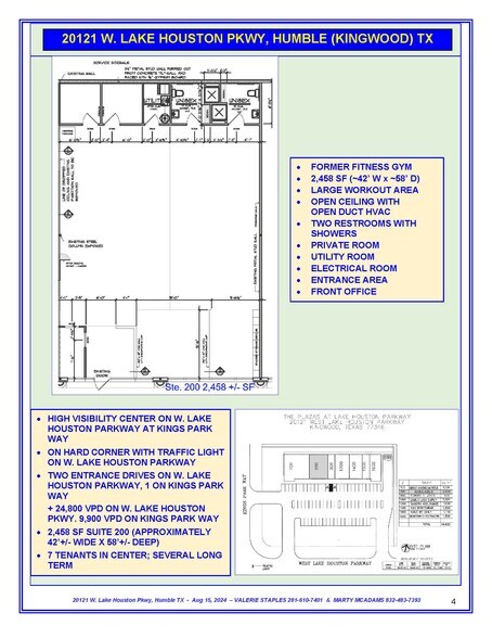20121 W Lake Houston Pky, Humble, TX à louer - Plan d’étage – Image 3 sur 11