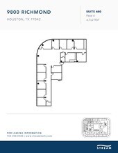 9800 Richmond Ave, Houston, TX à louer Plan d’étage– Image 1 sur 1
