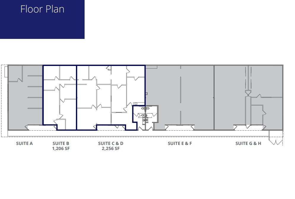930 Boardwalk, San Marcos, CA à louer Plan d’étage– Image 1 sur 1