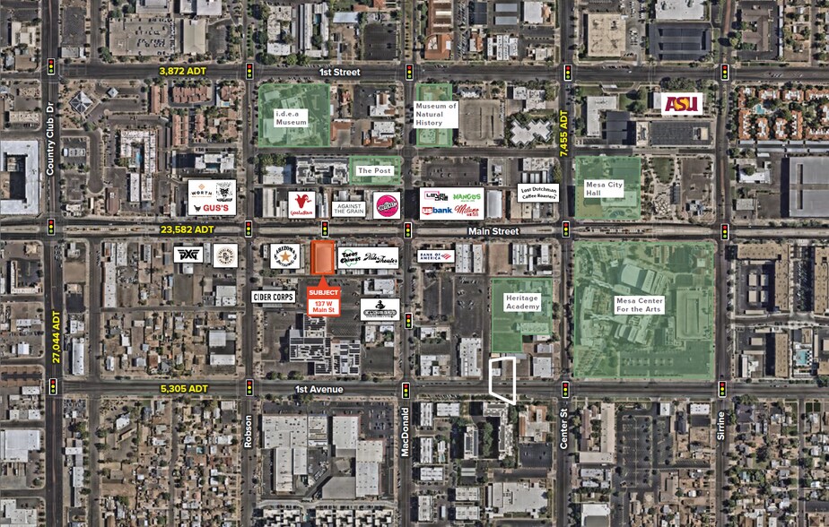 137 W Main St, Mesa, AZ à vendre - Photo de l’immeuble – Image 2 sur 13