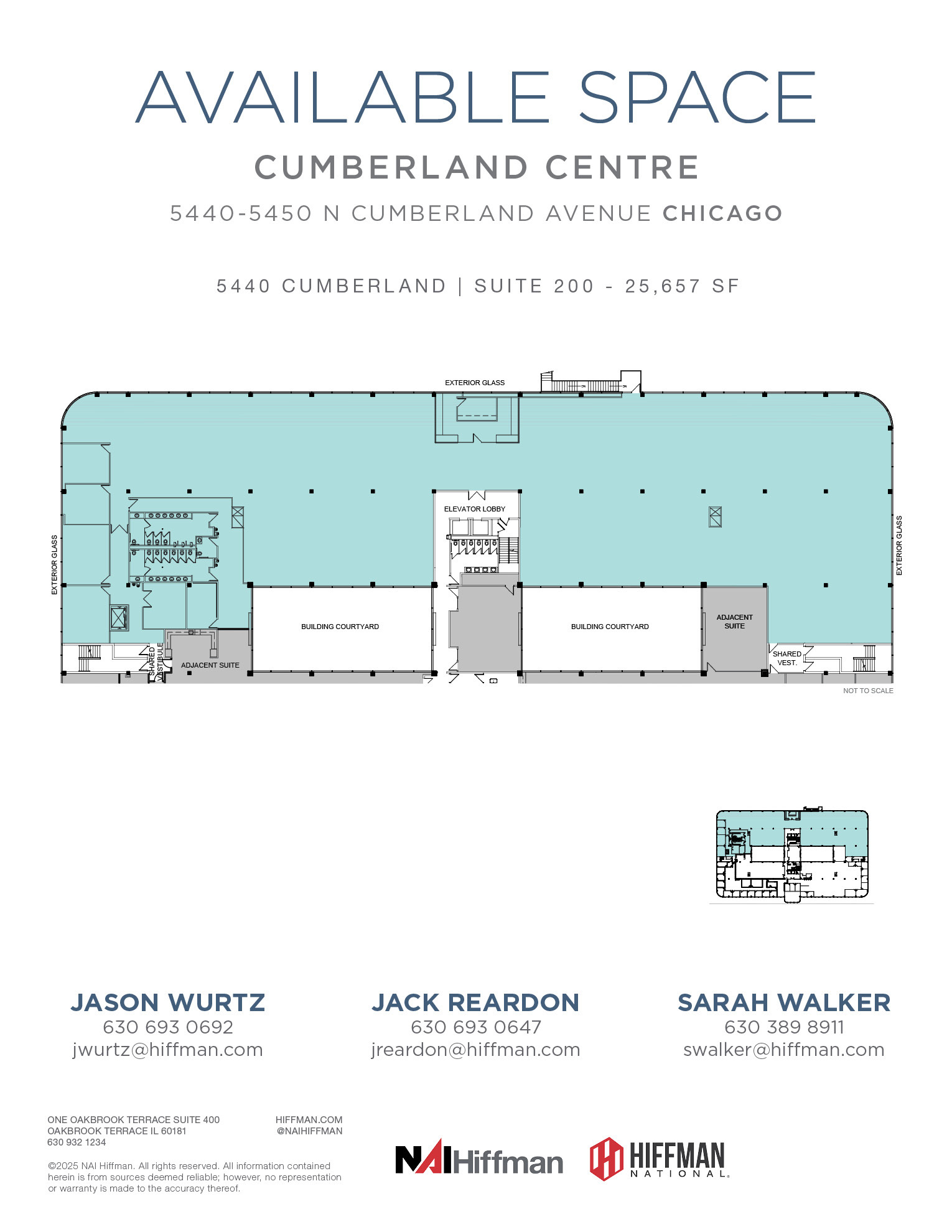 5440 N Cumberland Ave, Chicago, IL à louer Plan d’étage– Image 1 sur 1