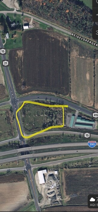 Plus de détails pour 64539 State Route 415, Wayland, NY - Terrain à vendre
