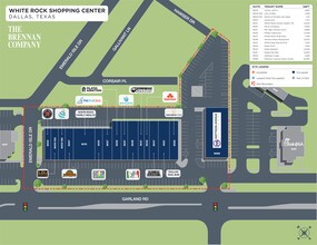 9003-9055 Garland Rd, Dallas, TX à louer Plan de site– Image 1 sur 1