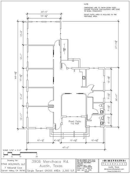 3906 Menchaca Rd, Austin, TX à vendre - Plan d’étage – Image 2 sur 32