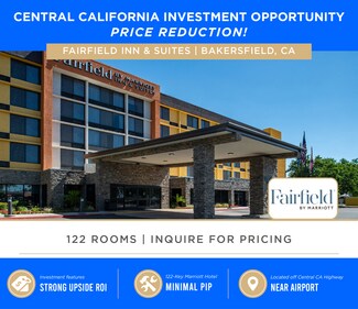 Plus de détails pour 3540 Rosedale Hwy, Bakersfield, CA - Hôtellerie à vendre