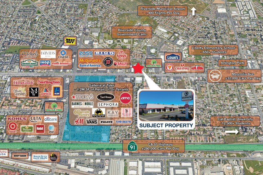 10015 Magnolia Ave, Riverside, CA à vendre - Photo de l’immeuble – Image 2 sur 6