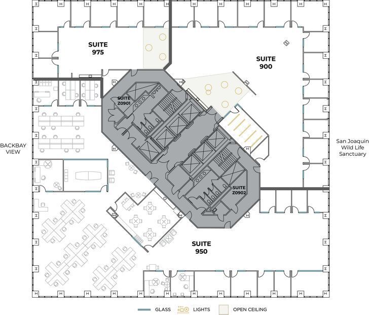 19800 MacArthur Blvd, Irvine, CA à louer Plan d’étage– Image 1 sur 4