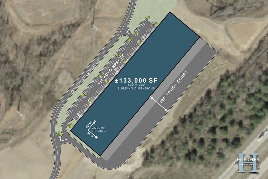 710 Wes Walker Memorial Dr, Ball Ground, GA à louer - Plan de site – Image 2 sur 2