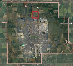 272256 Dickson Stevenson Trail, Airdrie, AB - VUE AÉRIENNE  vue de carte