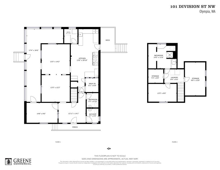 101 Division St NW, Olympia, WA à vendre - Plan d’étage – Image 2 sur 17